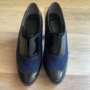 Tory Burch bootie dark blue / black